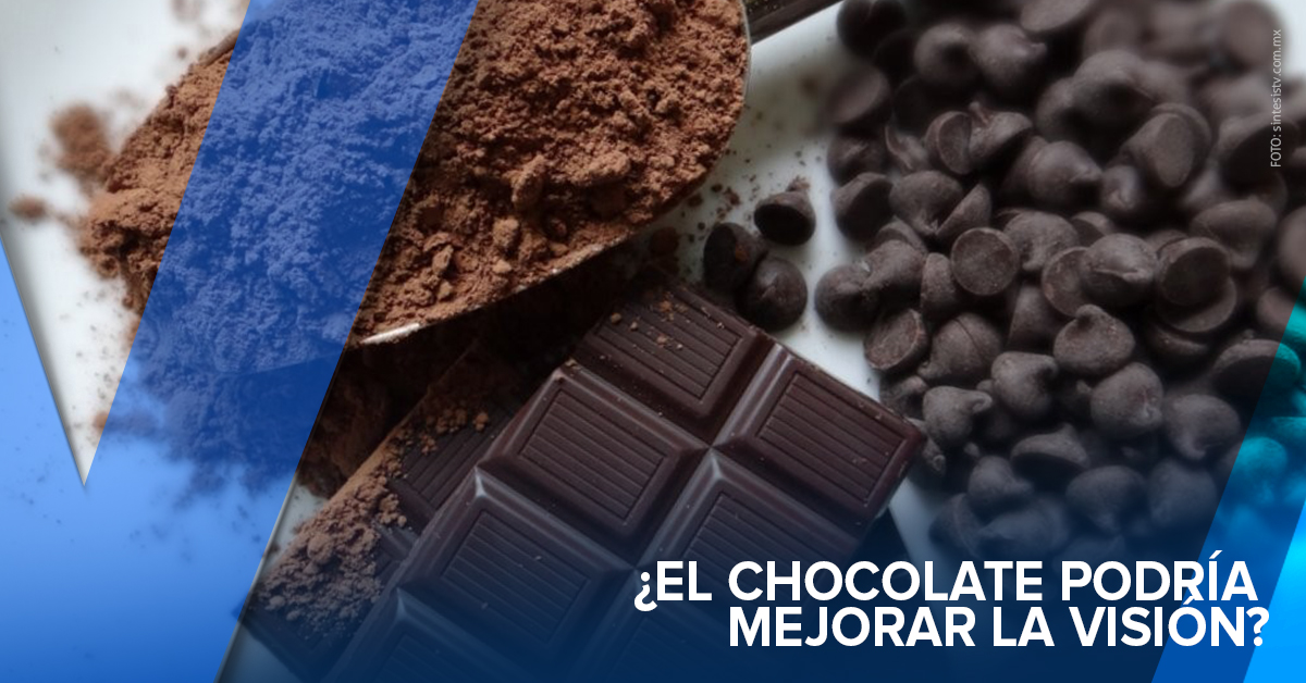 ¿El chocolate podría mejorar la visión?