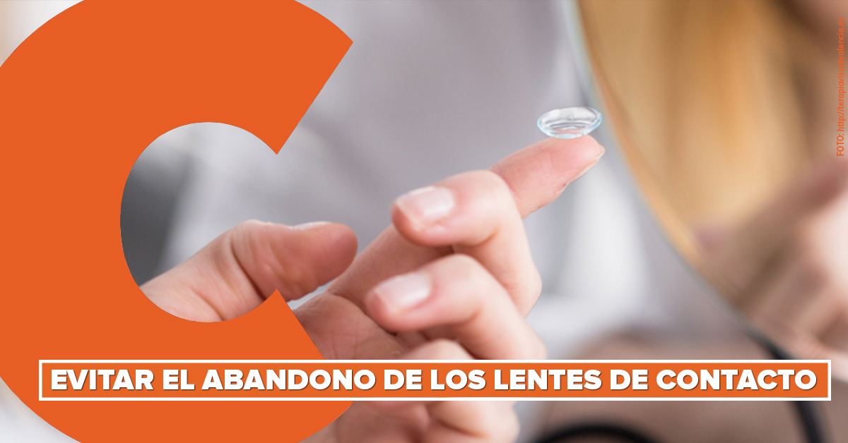 Evitar el abandono de los lentes de contacto