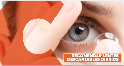 Recomendar lentes descartables diarios