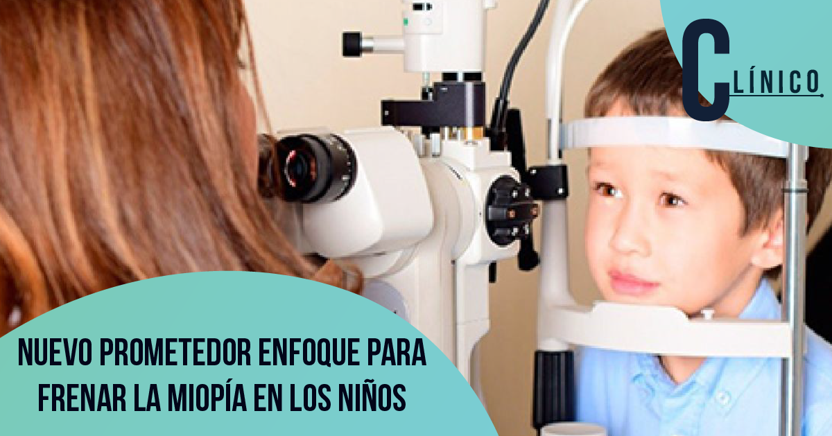 Nuevo prometedor enfoque para frenar la miopía en los niños