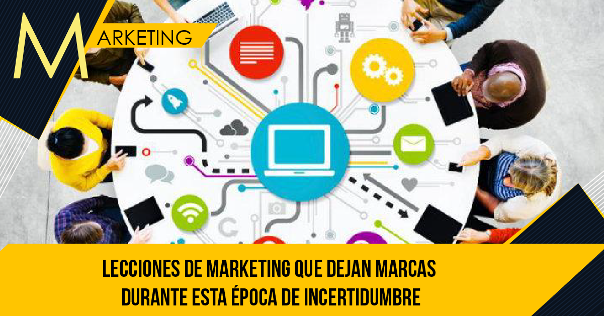 LECCIONES DE MARKETING QUE DEJAN MARCAS DURANTE ESTA ÉPOCA DE INCERTIDUMBRE