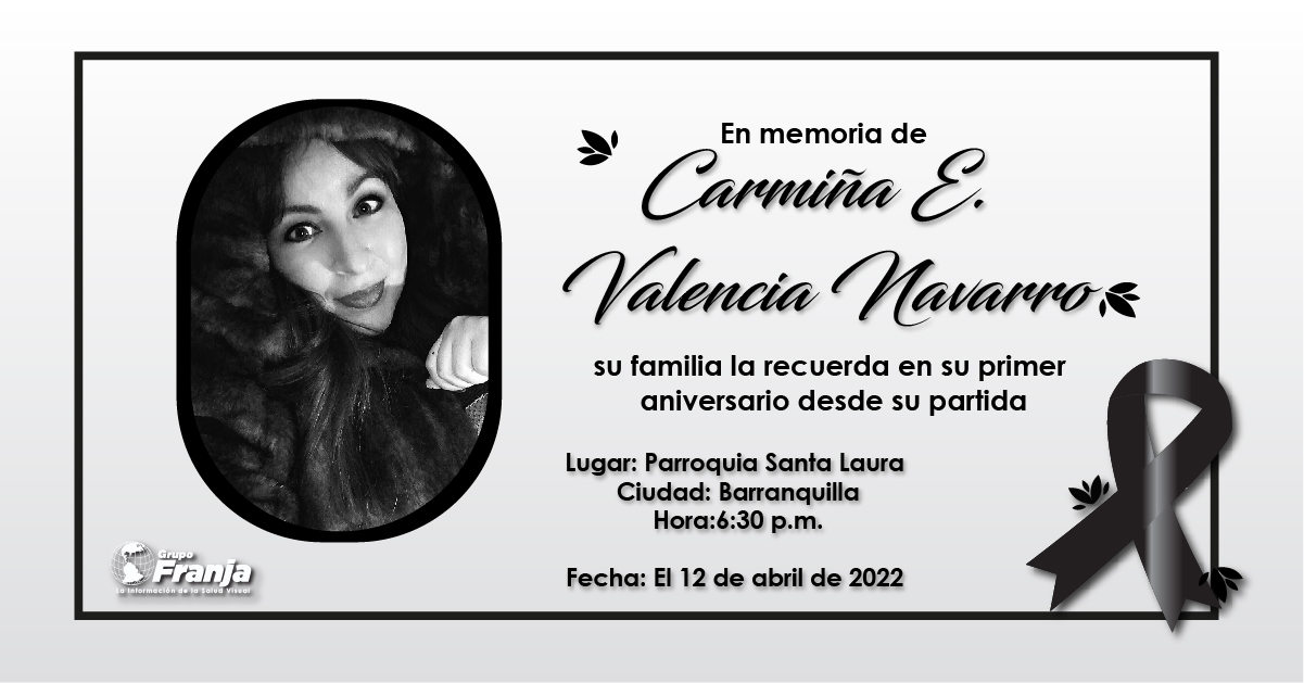 En memoria de Carmiña E. Valencia Navarro
