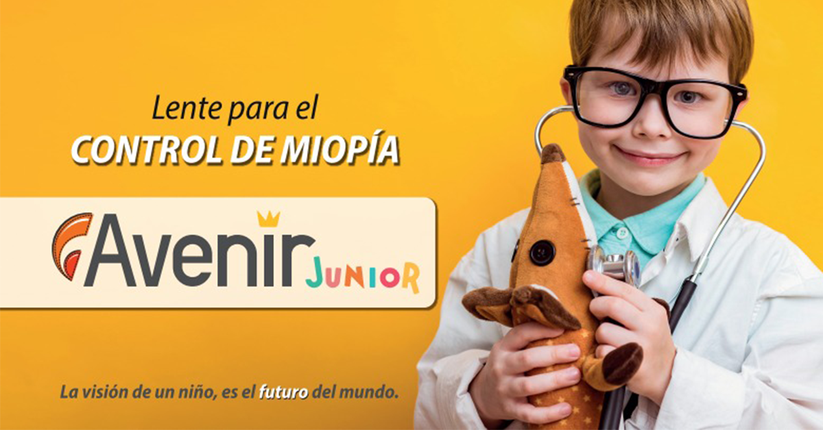 Avenir Junior para control de la miopía