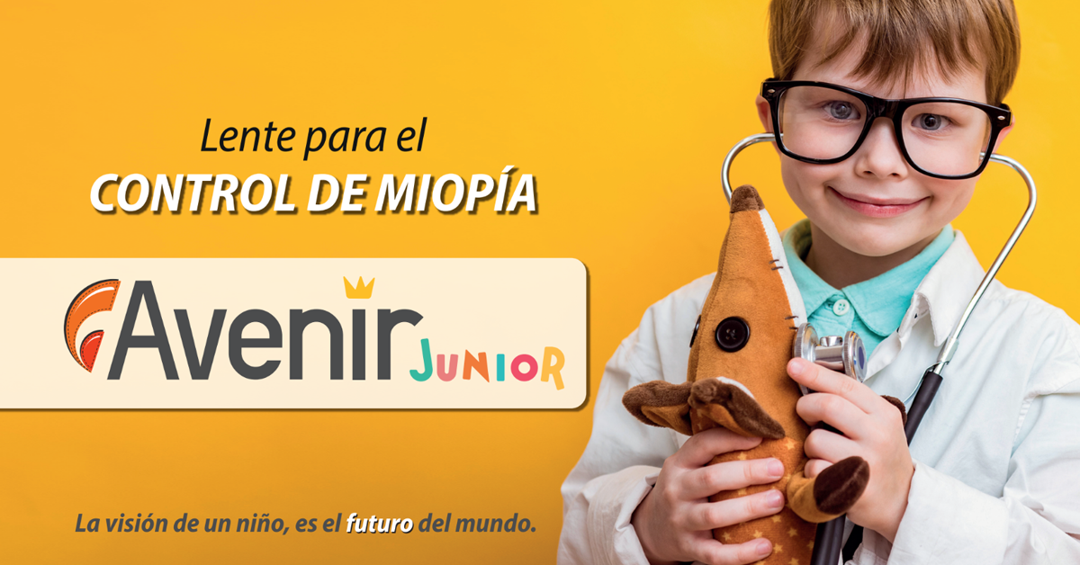 Lanzamiento del lente Avenir Junior para manejo de miopía