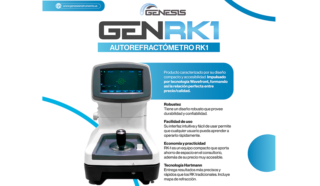 Autorefractómetro Génesis RK1