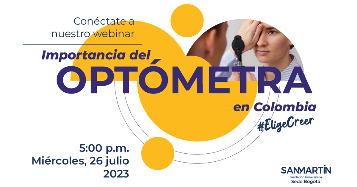 Webinar Importancia del optómetra en Colombia