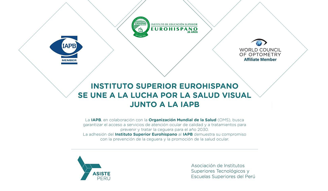 Instituto Superior Eurohispano se une a la lucha por la salud visual