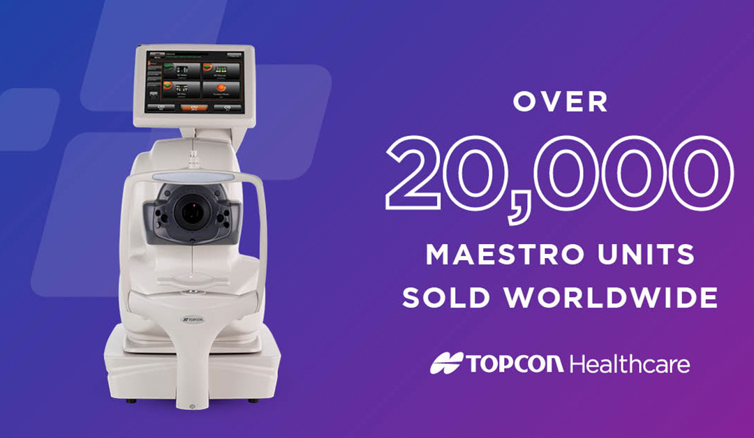 Topcon Healthcare supera los 20.000 OCT Maestro vendidos en todo el mundo