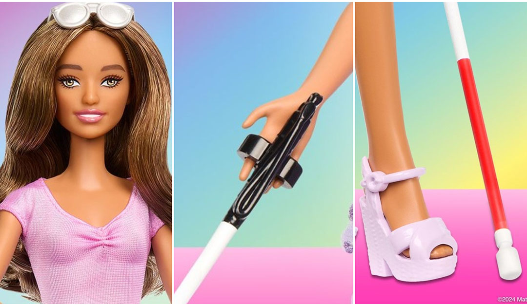 Mattel presenta su primera Barbie ciega