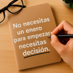 La acción no empieza en enero